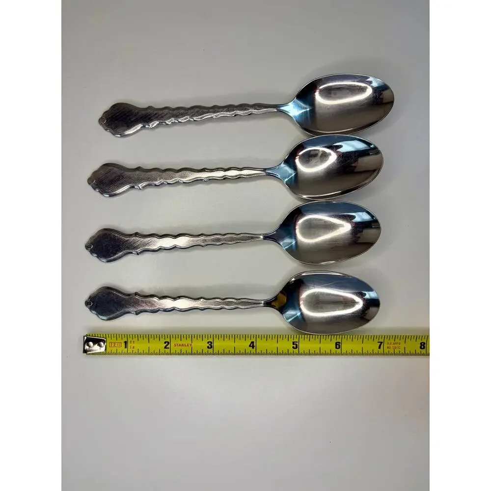 Oneida Cello Place/Oval Soup Spoon Set of 4